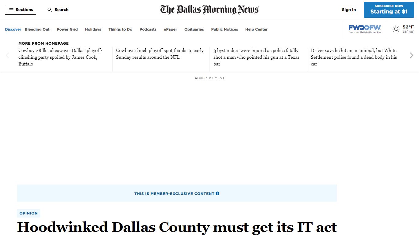 Hoodwinked Dallas County must get its IT act together